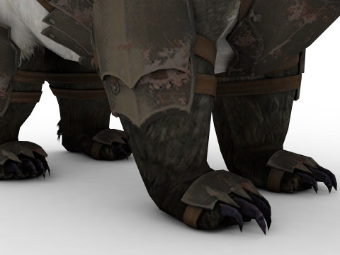 PANDA BEAR 3D Model