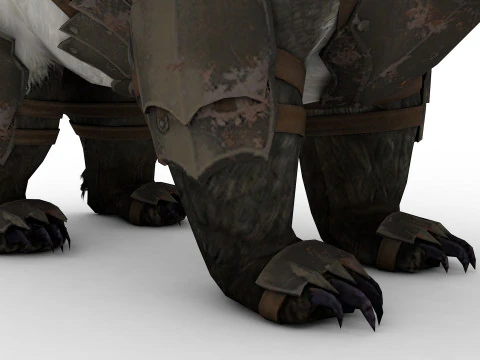 PANDA BEAR 3D Model