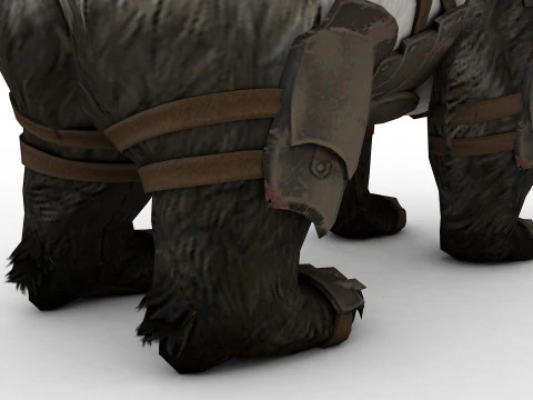 PANDA BEAR 3D Model