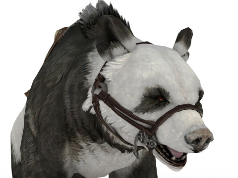 Panda BEAR Rigged Modèle 3D