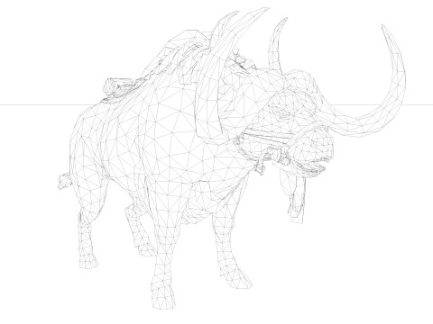 Buffalo Modèle 3D