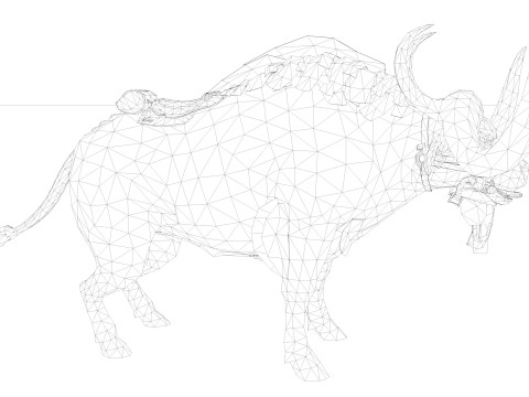 Buffalo Modèle 3D