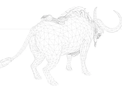 Buffalo 3D Model