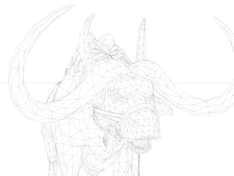 Buffalo 3D Model