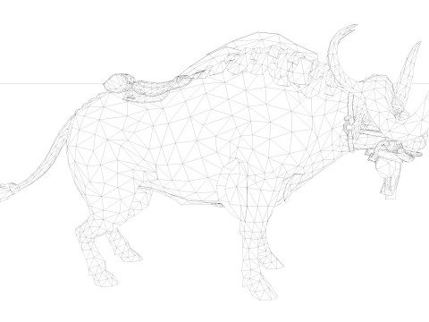 Buffalo Modello 3D