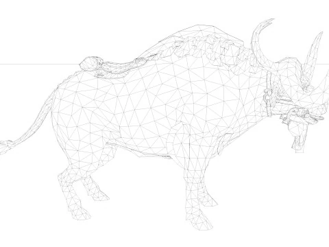 Bufalo 3D Model