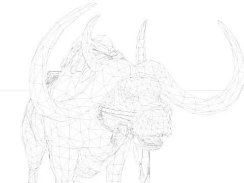 Bufalo 3D Model