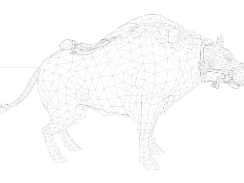 Buffalo 3D Model