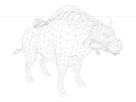 Buffalo Modello 3D
