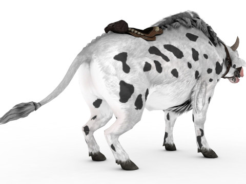 Buffalo 3D-Modell