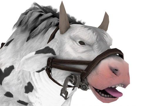 Buffalo 3D-Modell