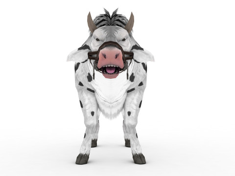 Buffalo 3D-Modell