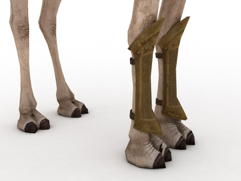 Camel Rigged and Animated Model 3D