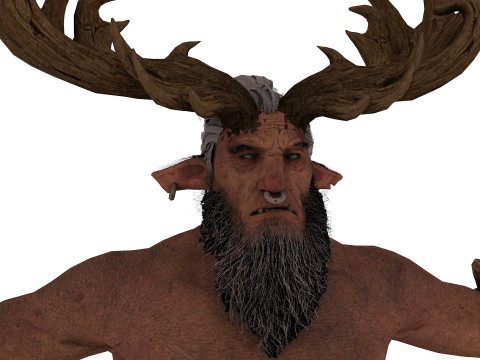 Centaur Rigged and Animated Modelo 3D