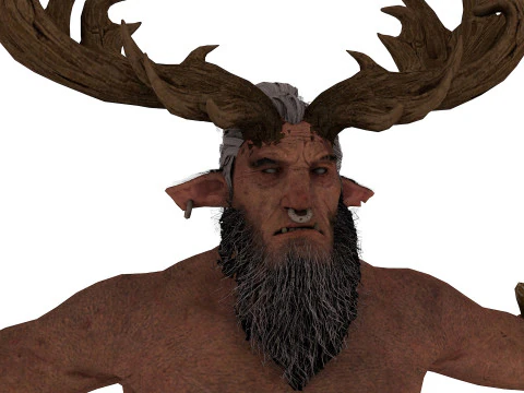 Centaur Rigged and Animated 3D Model