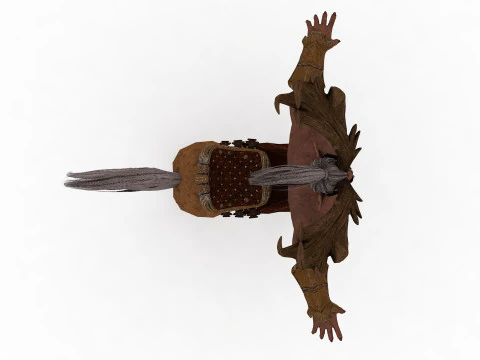 Centaur Rigged and Animated 3D Model