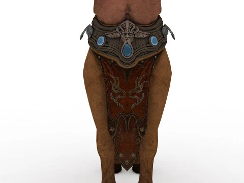 Centaur Rigged and Animated 3D Model