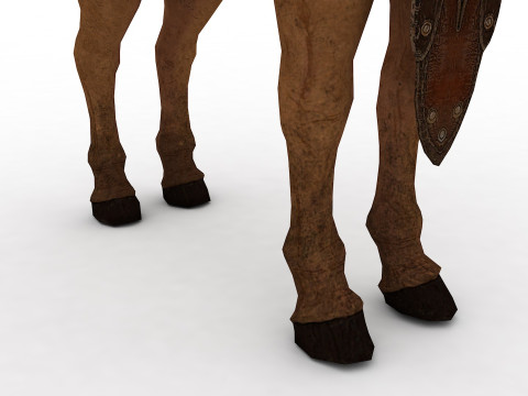 Centaur Rigged and Animated Modelo 3D