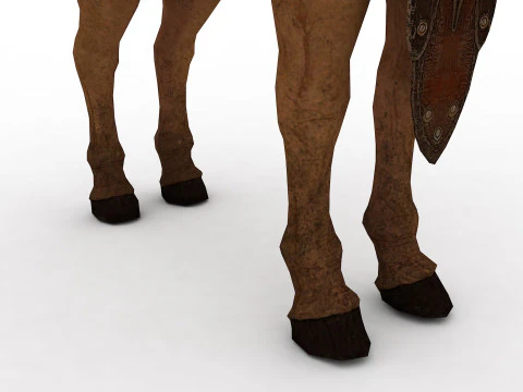 Centaur Rigged and Animated 3D Model