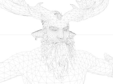 Centaur Rigged and Animated Modelo 3D