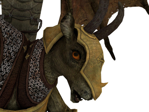 Chimera Rigged and Animated 3D Model