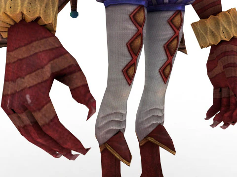 Palha&ccedil;o Modelo 3D