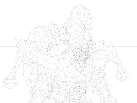 Palha&ccedil;o Modelo 3D