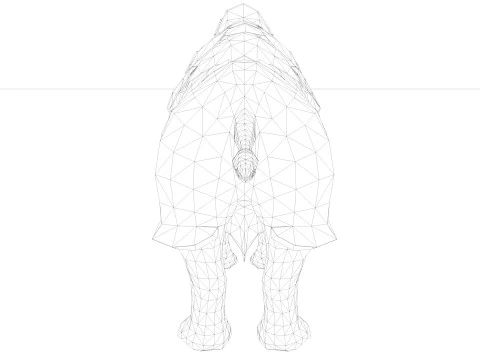 Rinoceronte Modello 3D