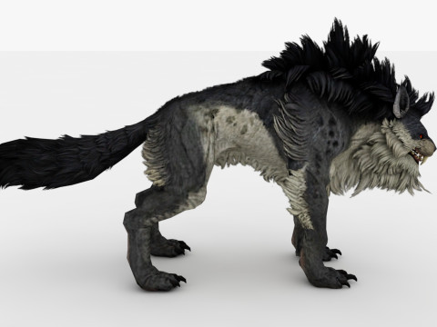 Hyena Model 3D