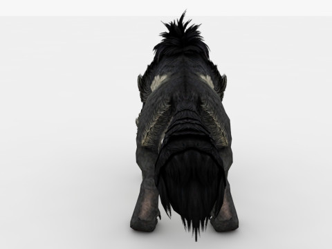 Hyena Model 3D