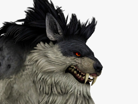 Hyena Model 3D