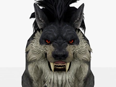 Hyena Model 3D
