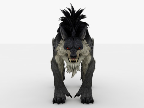 Hyena Model 3D