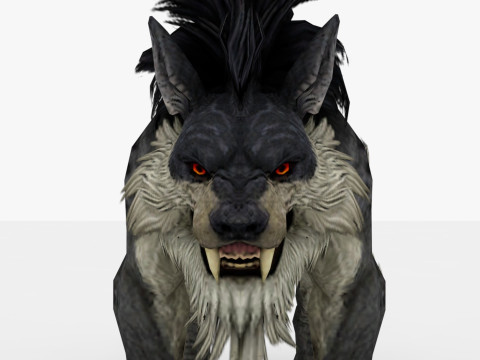 Hyena Model 3D