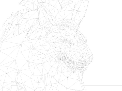 Hyena Model 3D