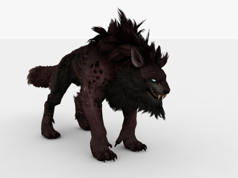 Hyena Model 3D