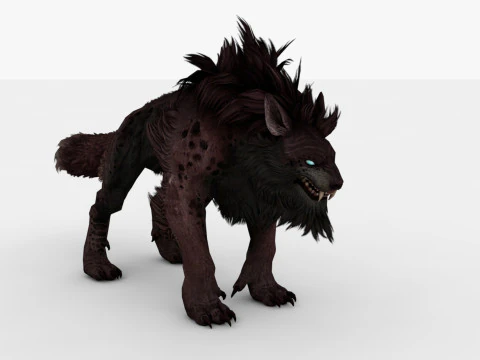 Hyena 3D Model