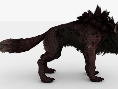 Hyena Model 3D
