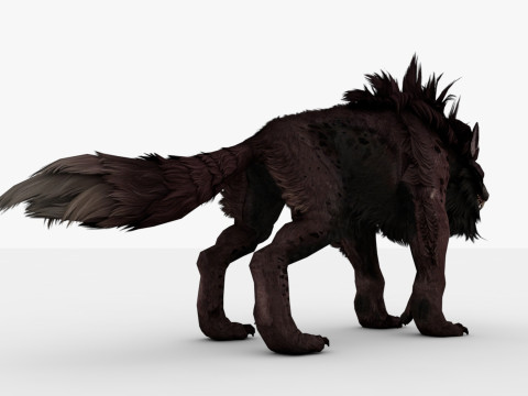 Hyena Model 3D