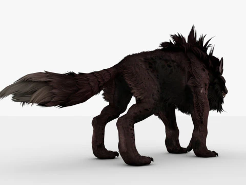 Hyena 3D Model