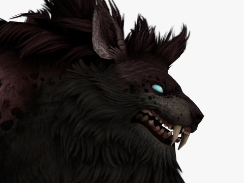 Hyena Model 3D