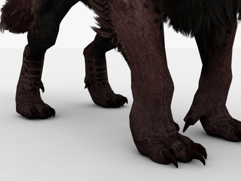 Hyena Model 3D