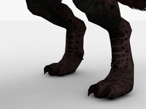 Hyena Model 3D