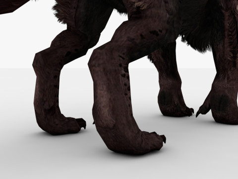 Hyena Model 3D