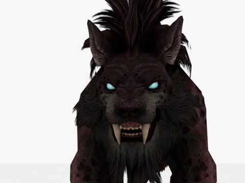 Hyena Model 3D