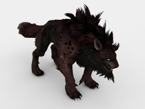 Hyena Model 3D