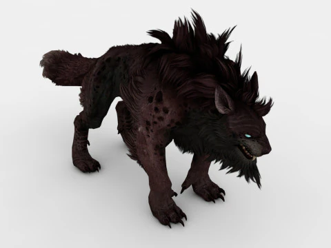 Hyena 3D Model