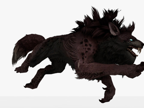 Hyena Model 3D
