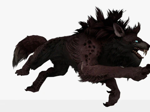 Hyena 3D Model