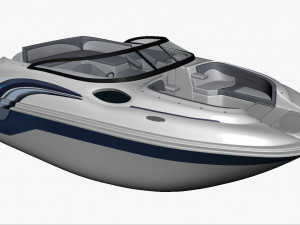 Motor boat 3D 모델